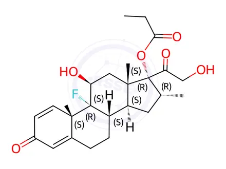 Chemical structure of Dexamethasone