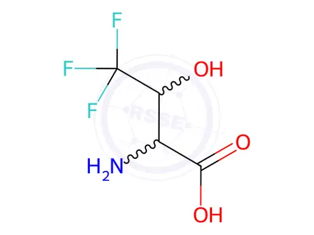 Chemical structure of D-Allothreonine, 4,4,4-trifluoro-