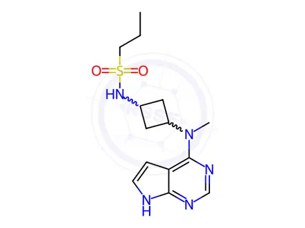 Chemical structure of Abrocitinib Impurity 9