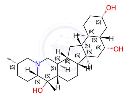 Chemical structure of Isopeimine