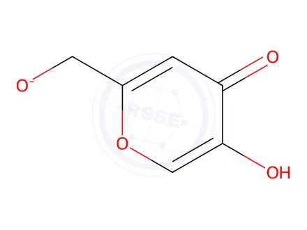 Chemical structure of Kojic Impurity 1 Sodium Salt