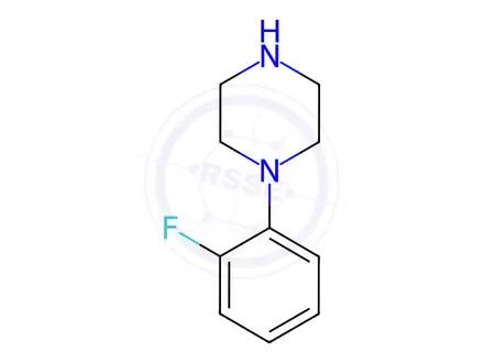 Chemical structure of 1-(2-Fluorophenyl)piperazine