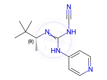 Chemical structure of Pinacidil Impurity 1