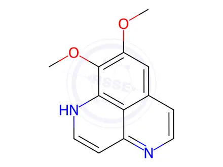 Chemical structure of Aaptamine