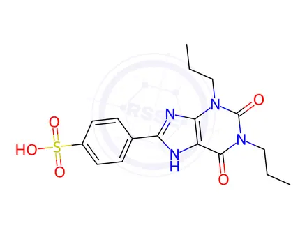 Chemical structure of Xanthine Impurity 10