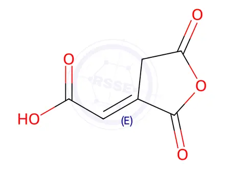 Chemical structure of (E)-2-(2,5-dioxodihydrofuran-3(2H)-ylidene)acetic acid
