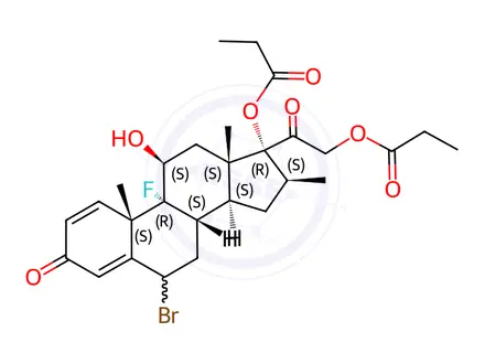 Chemical structure of Betamethasone Dipropionate EP Impurity H