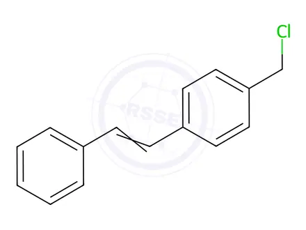 Chemical structure of 1-(Chloromethyl)-4-styrylbenzene