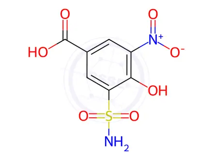 Chemical structure of Bumetanide Impurity 8