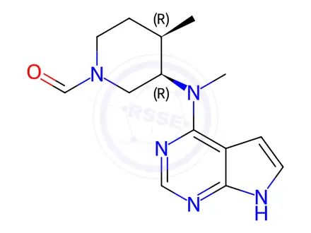 Chemical structure of Tofacitinib Impurity 136
