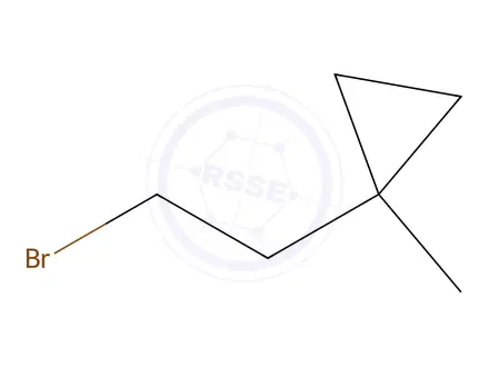 Chemical structure of Cyclopropane, 1-(2-bromoethyl)-1-methyl-