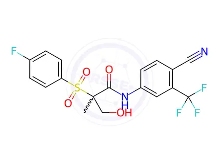 Chemical structure of Bicalutamide EP Impurity H