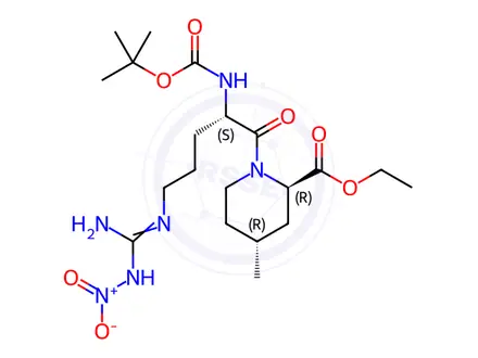 Chemical structure of Argatroban Impurity 83