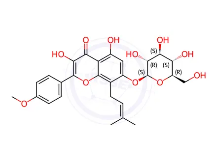 Chemical structure of Icarisid I