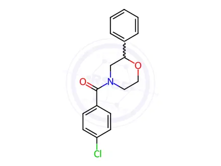 Chemical structure of (4-Chlorophenyl)(2-phenylmorpholino)methanone