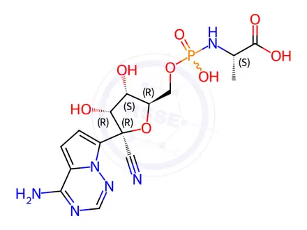 Chemical structure of Remdesivir Impurity 21