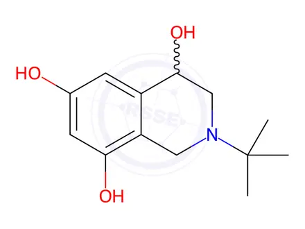 Chemical structure of Terbutaline EP Impurity B