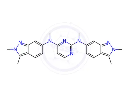 Chemical structure of Pazopanib Impurity 28