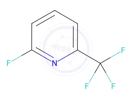 Chemical structure of 2-Fluoro-6-trifluoromethylpyridine