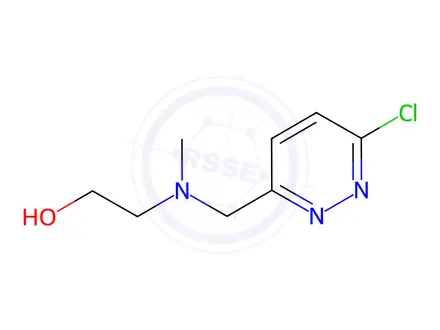 Chemical structure of 2-(((6-Chloropyridazin-3-yl)methyl)(methyl)amino)ethanol