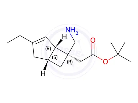 Chemical structure of Mirogabalin Impurity 21