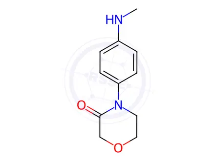 Chemical structure of Rivaroxaban impurity 124