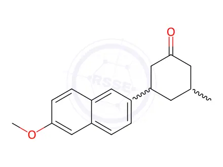 Chemical structure of Nabumetone EP Impurity A