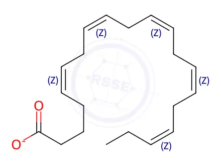 Chemical structure of EPA