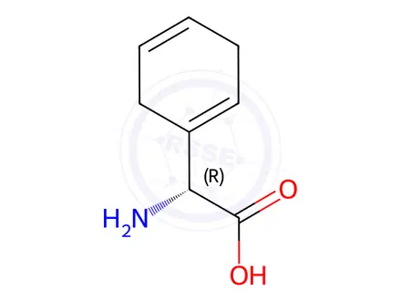 Chemical structure of Cefradine Impurity B