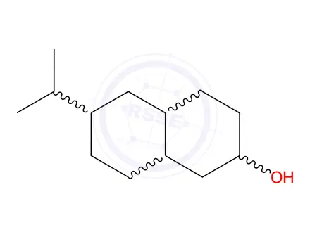 Chemical structure of 6-Isopropyl-2-decahydronaphthalenol