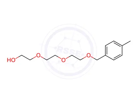 Chemical structure of Ethanol, 2-[2-[2-[(4-methylphenyl)methoxy]ethoxy]ethoxy]-
