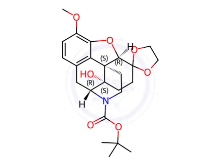 Chemical structure of Naloxone Hydrochloride Impurity 12