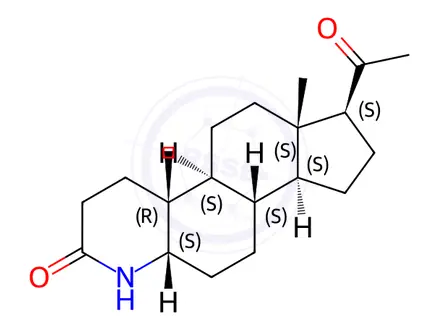 Chemical structure of Finasteride Impurity 41