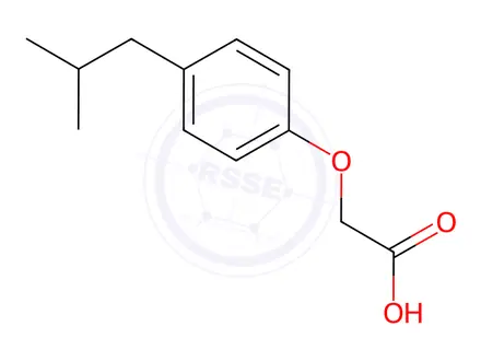 Chemical structure of Ibuprofen Impurity 168