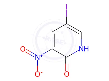 Chemical structure of 5-Iodo-3-nitropyridin-2-ol