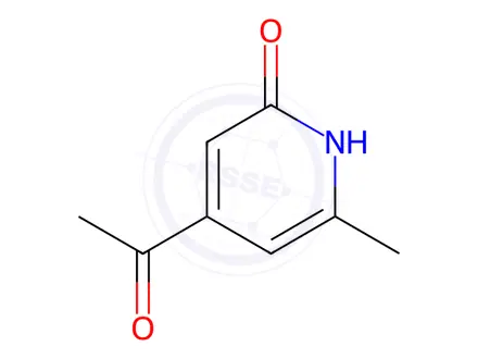 Chemical structure of 1-(2-Hydroxy-6-methylpyridin-4-yl)ethanone