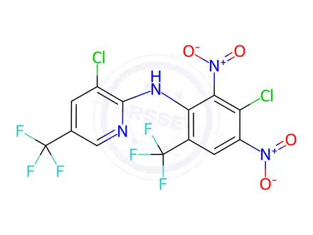 Chemical structure of Fluazinam Impurity 1