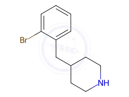 Chemical structure of 4-(2-Bromobenzyl)piperidine