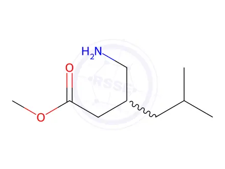 Chemical structure of rac-Pregabalin Methyl Ester Hydrochloride