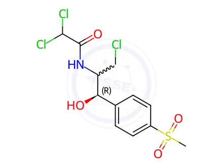 Chemical structure of Florfenicol Impurity 8