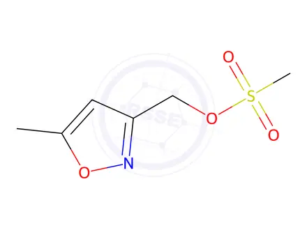 Chemical structure of (5-Methylisoxazol-3-yl)methyl Methanesulfonate