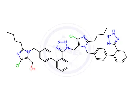 Chemical structure of Losartan EP Impurity L