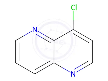 Chemical structure of 4-Chloro-1,5-naphthyridine hydrochloride