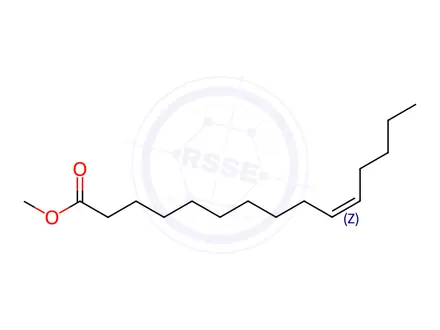 Chemical structure of Methyl cis-10-pentadecenoate(C15:1)