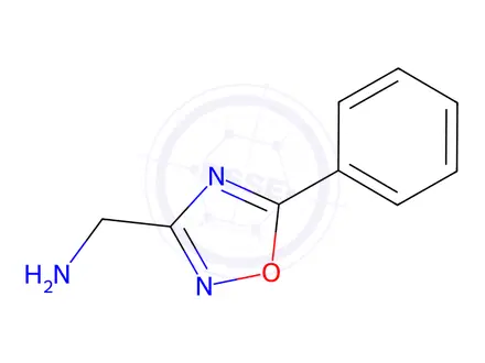 Chemical structure of (5-Phenyl-1,2,4-oxadiazol-3-yl)methanamine