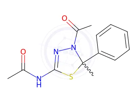 Chemical structure of K 858