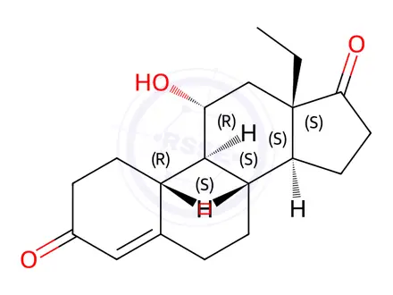 Chemical structure of Etonogestrel Impurity 22