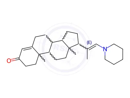 Chemical structure of Progesterone Impurity 27