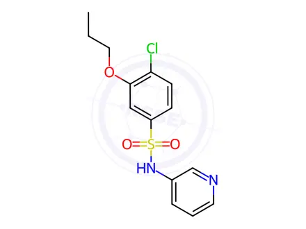 Chemical structure of 4-Chloro-3-propoxy-N-(pyridin-3-yl)benzenesulfonamide