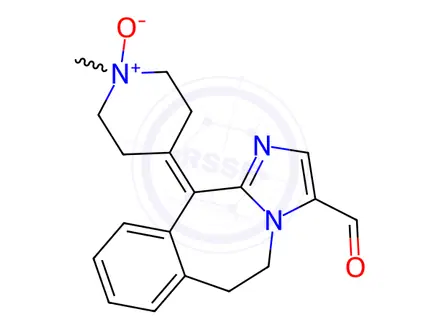 Chemical structure of Alcaftadine Impurity 2(Alcaftadine N-Oxide)